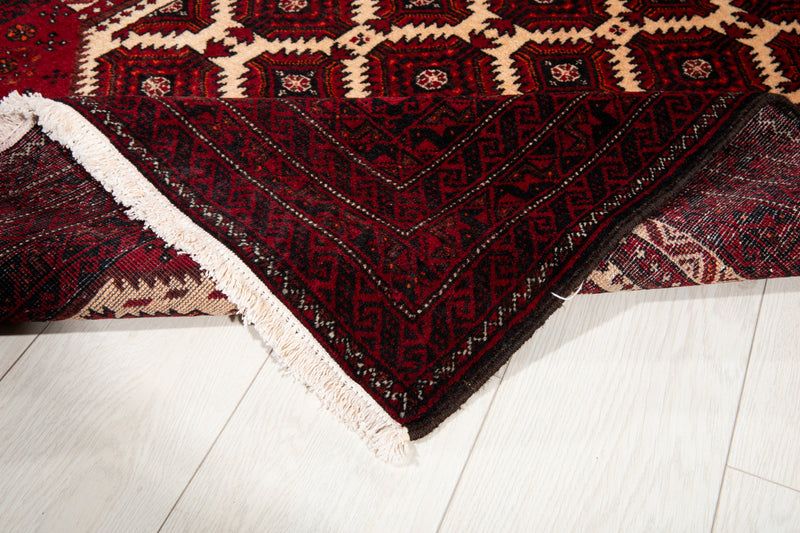 6' 6" x 3' 4" Excellent Hand-Knotted Vintage Tribal Rug - Yasi & Fara 
