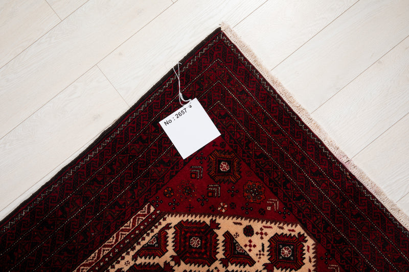 6' 6" x 3' 4" Excellent Hand-Knotted Vintage Tribal Rug - Yasi & Fara 