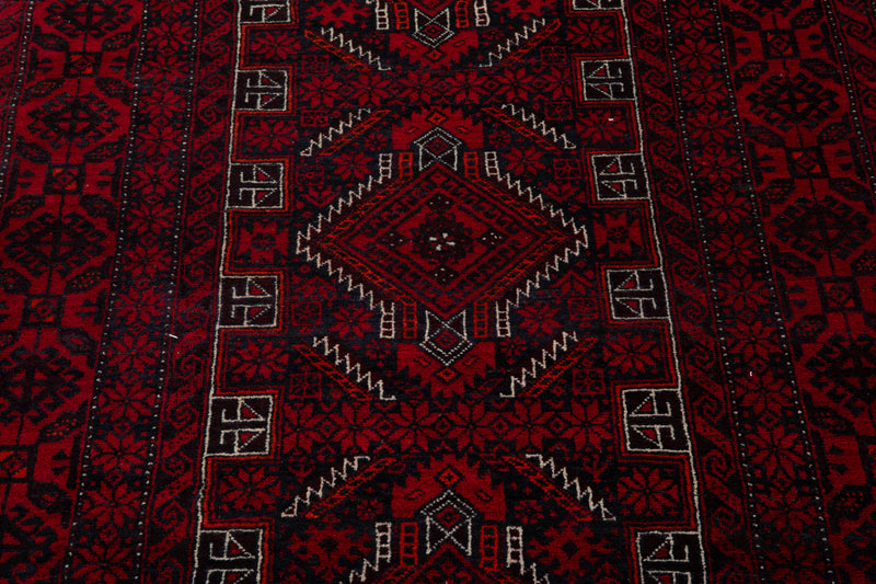 7' 5" x 3' 8" Excellent Hand-Knotted Collectible Vintage Fine Tribal Rug - Yasi & Fara 