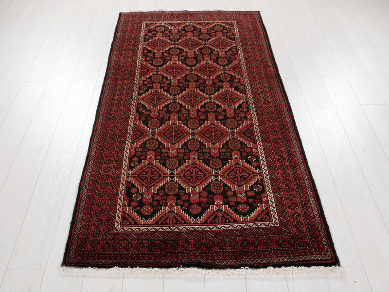 6' 10" x 3' 5" Excellent Hand-Knotted Collectible Vintage Fine Tribal Rug - Yasi & Fara 