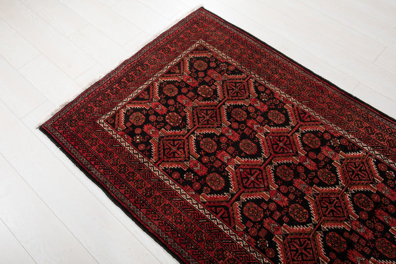 6' 10" x 3' 5" Excellent Hand-Knotted Collectible Vintage Fine Tribal Rug - Yasi & Fara 