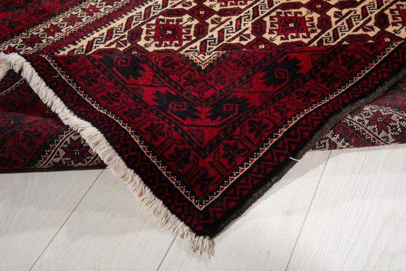 6' 11" x 3' 8" Excellent Hand-Knotted Collectible Vintage Fine Tribal Rug - Yasi & Fara 
