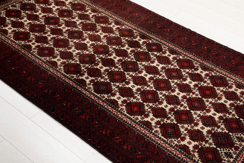 6' 11" x 3' 6" Excellent Hand-Knotted Collectible Vintage Fine Tribal Rug - Yasi & Fara 