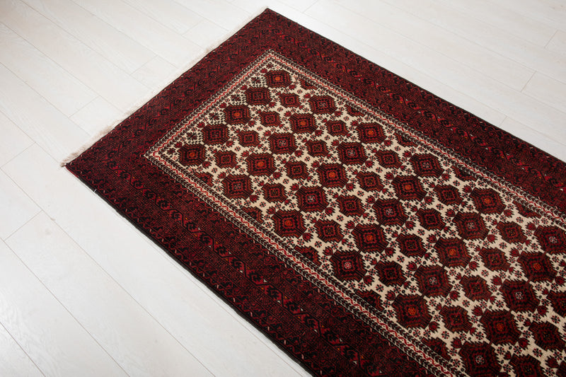 6' 11" x 3' 6" Excellent Hand-Knotted Collectible Vintage Fine Tribal Rug - Yasi & Fara 