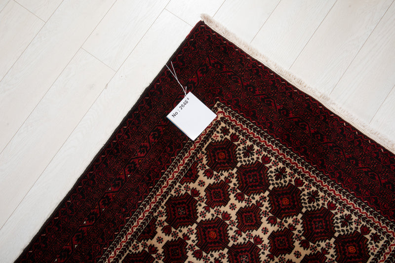6' 11" x 3' 6" Excellent Hand-Knotted Collectible Vintage Fine Tribal Rug - Yasi & Fara 