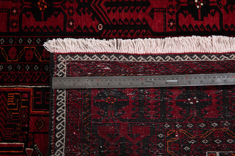 6' 6" x 3' 5" Excellent Hand-Knotted Vintage Collectible Fine Tribal Rug - Yasi & Fara 