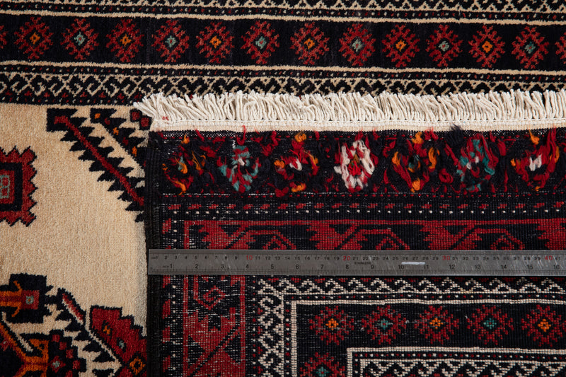 6' 3" x 3' 5" Excellent Hand-Knotted Collectible Vintage Fine Tribal Rug - Yasi & Fara 