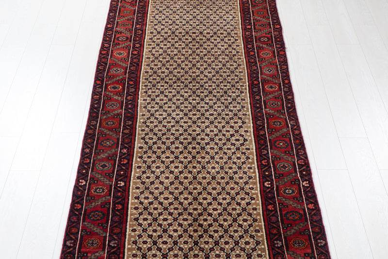 16' 6" x 3' 8" Excellent Hand-Knotted Vintage Long Tribal Runner Rug - Yasi & Fara 