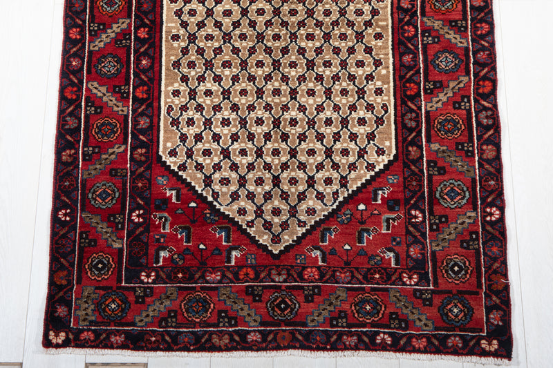 16' 6" x 3' 8" Excellent Hand-Knotted Vintage Long Tribal Runner Rug - Yasi & Fara 