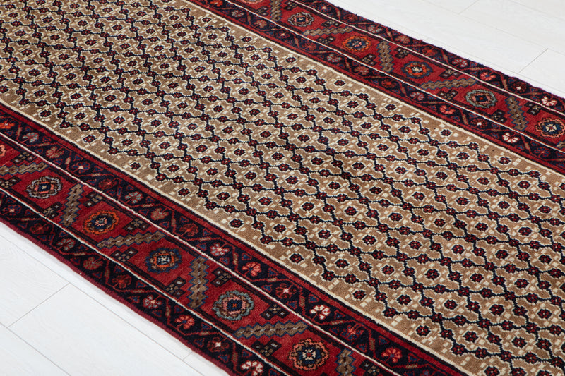 16' 6" x 3' 8" Excellent Hand-Knotted Vintage Long Tribal Runner Rug - Yasi & Fara 