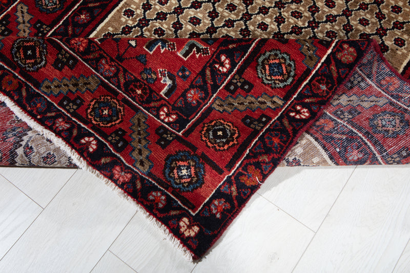 16' 6" x 3' 8" Excellent Hand-Knotted Vintage Long Tribal Runner Rug - Yasi & Fara 