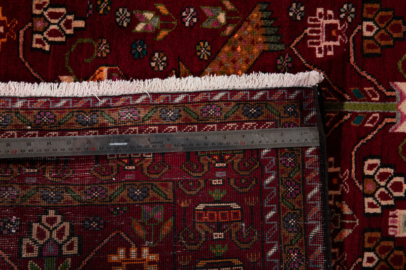 6' 5" x 3' 6" Excellent Hand-Knotted Collectible Vintage Fine Tribal Rug - Yasi & Fara 
