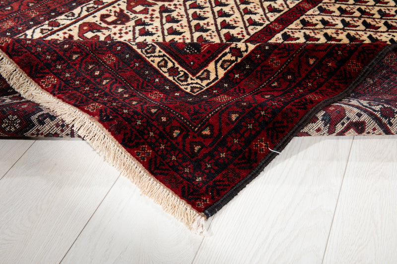 5' 10" x 3' 4" Excellent Hand-Knotted Vintage Collectible Fine Tribal Rug - Yasi & Fara 