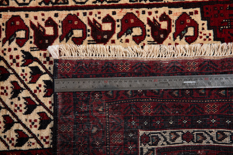 5' 10" x 3' 4" Excellent Hand-Knotted Vintage Collectible Fine Tribal Rug - Yasi & Fara 