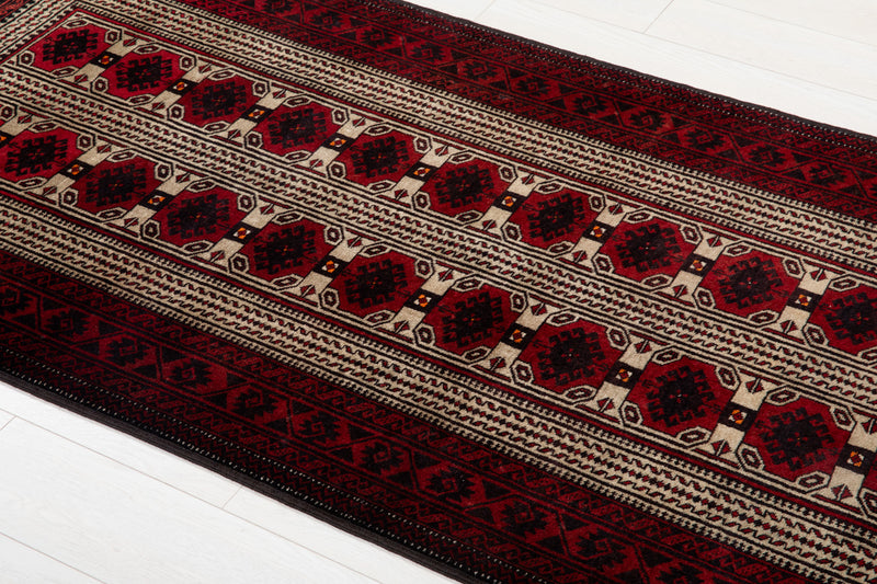 6' 4" x 3' 4" Excellent Hand-Knotted Collectible Vintage Fine Tribal Rug - Yasi & Fara 