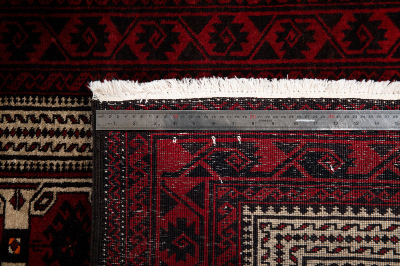6' 4" x 3' 4" Excellent Hand-Knotted Collectible Vintage Fine Tribal Rug - Yasi & Fara 