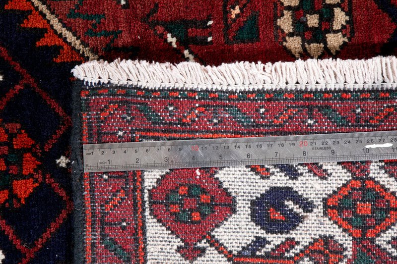 7' 11" x 4' 6" Excellent Hand-Knotted Vintage Tribal Rug - Yasi & Fara 