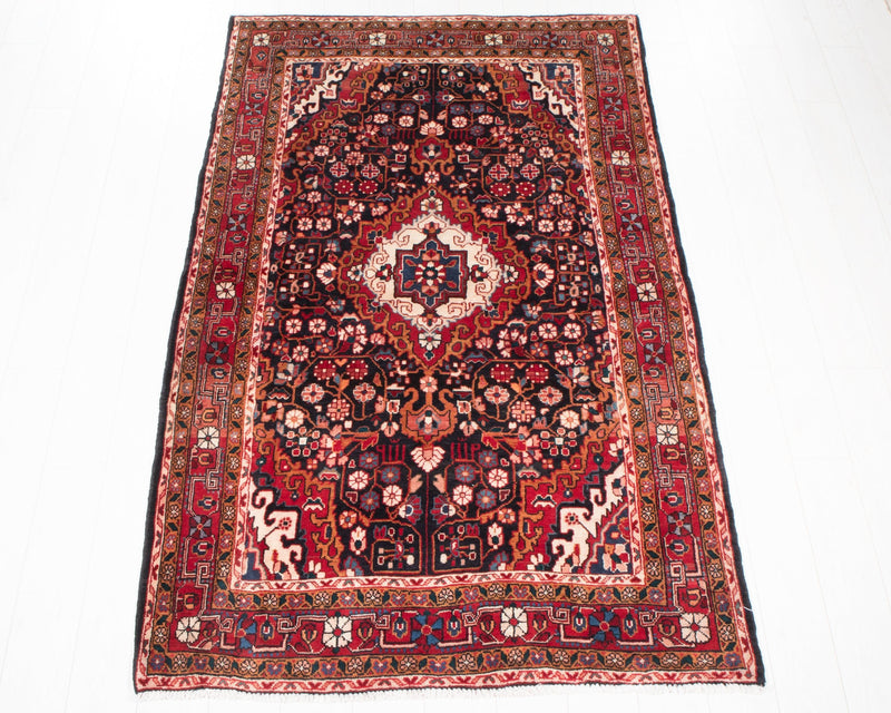 6' 11" x 4' 4" Excellent Hand-Knotted Vintage Collectible Tribal Rug - Yasi & Fara 