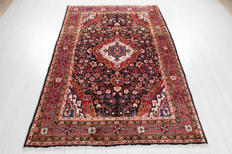 6' 11" x 4' 4" Excellent Hand-Knotted Vintage Collectible Tribal Rug - Yasi & Fara 