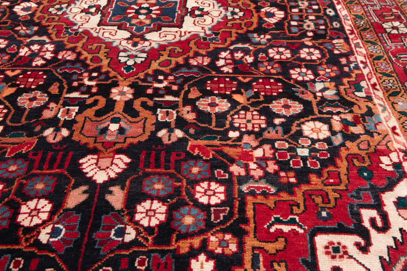 6' 11" x 4' 4" Excellent Hand-Knotted Vintage Collectible Tribal Rug - Yasi & Fara 