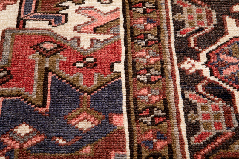 10' 4" x 6' 10" Excellent Hand-Knotted Vintage Collectible Tribal Rug - Yasi & Fara 
