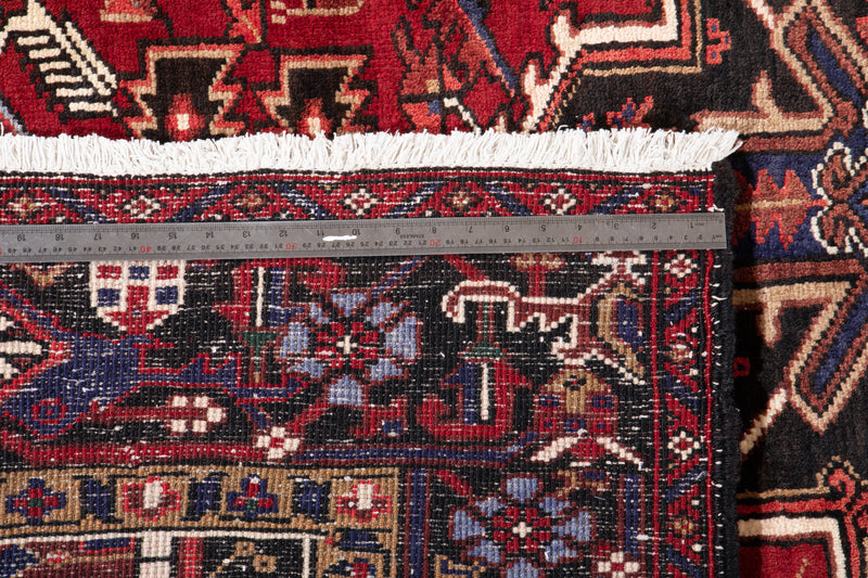 9' 9" x 6' 10" Excellent Hand-Knotted Vintage Tribal Area Rug - Yasi & Fara 