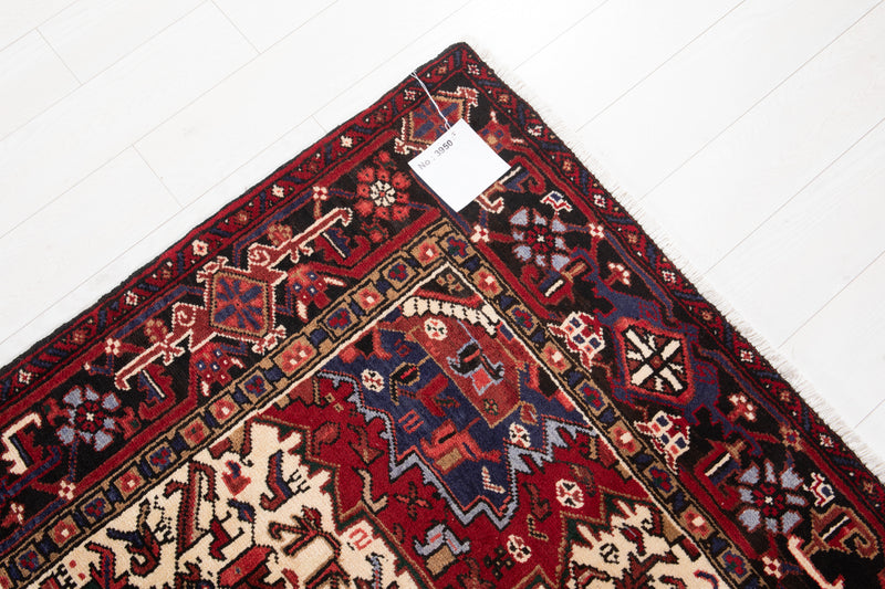 9' 9" x 6' 10" Excellent Hand-Knotted Vintage Tribal Area Rug - Yasi & Fara 