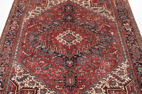 9' 4" x 7' 5" Excellent Hand-Knotted Collectible Antique Tribal Rug - Yasi & Fara 