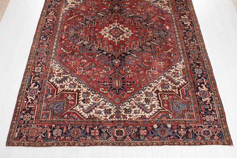9' 4" x 7' 5" Excellent Hand-Knotted Collectible Antique Tribal Rug - Yasi & Fara 
