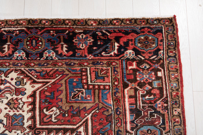 9' 4" x 7' 5" Excellent Hand-Knotted Collectible Antique Tribal Rug - Yasi & Fara 