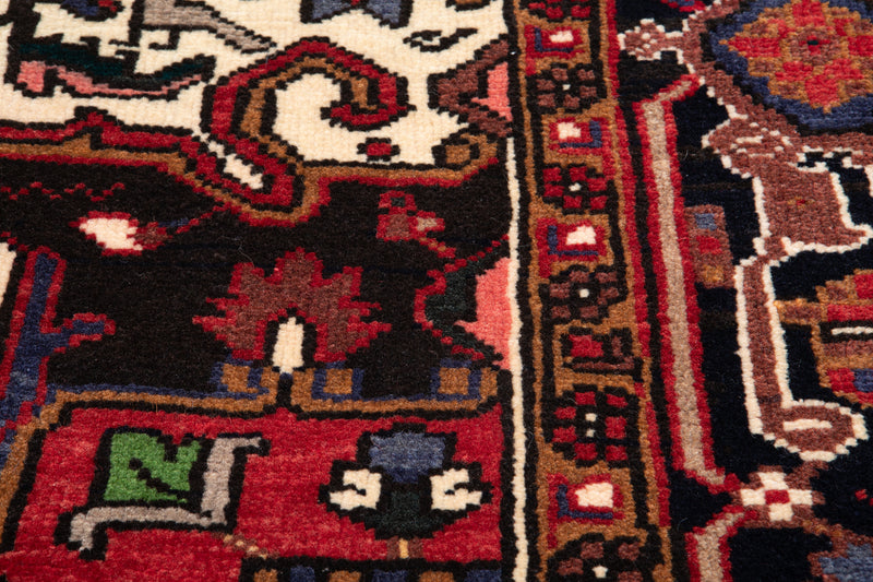 9' 4" x 7' Excellent Hand-Knotted Vintage Collectible Tribal Rug - Yasi & Fara 