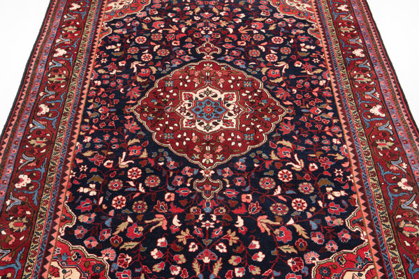 10' 8" x 7' 3" Excellent Hand-Knotted Vintage Collectible Tribal Area Rug - Yasi & Fara 