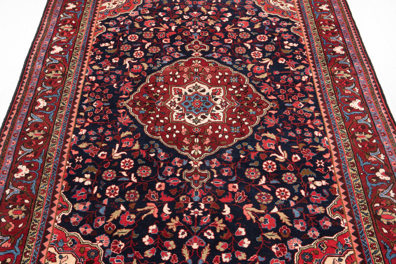 10' 8" x 7' 3" Excellent Hand-Knotted Vintage Collectible Tribal Area Rug - Yasi & Fara 