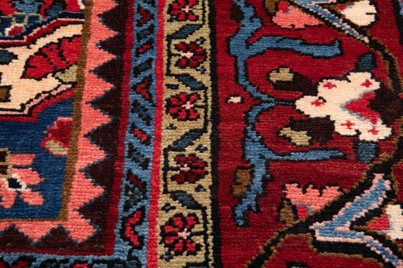 10' 8" x 7' 3" Excellent Hand-Knotted Vintage Collectible Tribal Area Rug - Yasi & Fara 