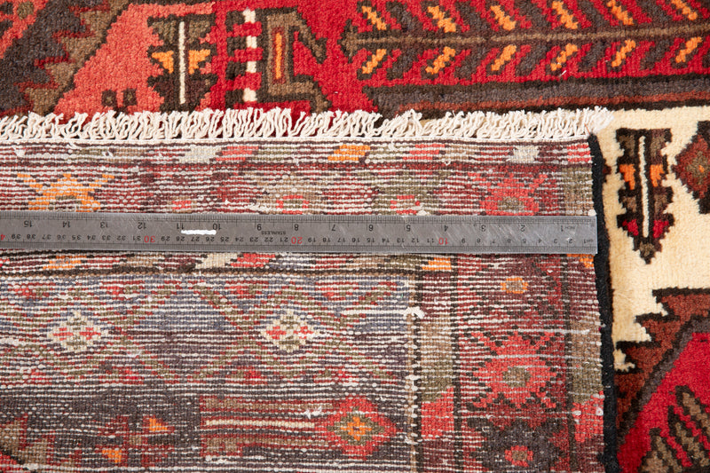 4' 10" x 3' 3" Excellent Hand-Knotted Vintage Tribal Rug - Yasi & Fara 