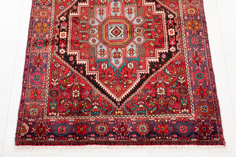 5' x 3' 5" Excellent Hand-Knotted Collectible Vintage Tribal Rug - Yasi & Fara 