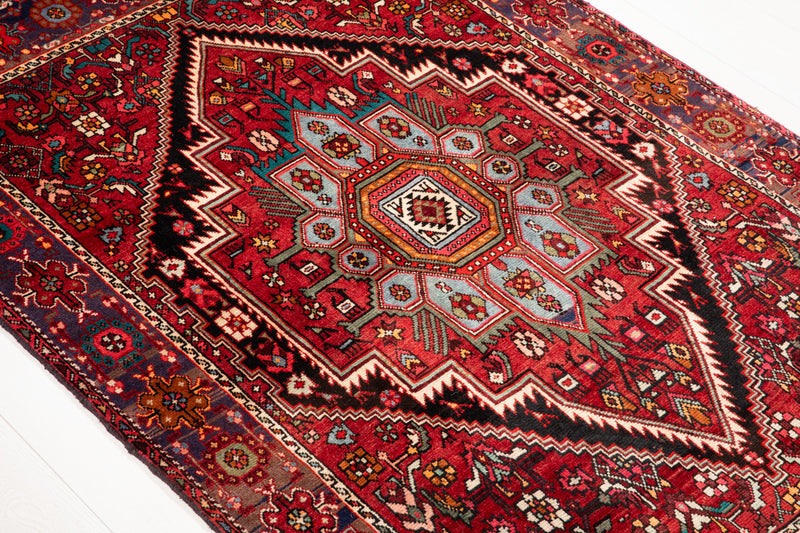 5' x 3' 5" Excellent Hand-Knotted Collectible Vintage Tribal Rug - Yasi & Fara 