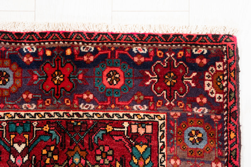 5' x 3' 5" Excellent Hand-Knotted Collectible Vintage Tribal Rug - Yasi & Fara 