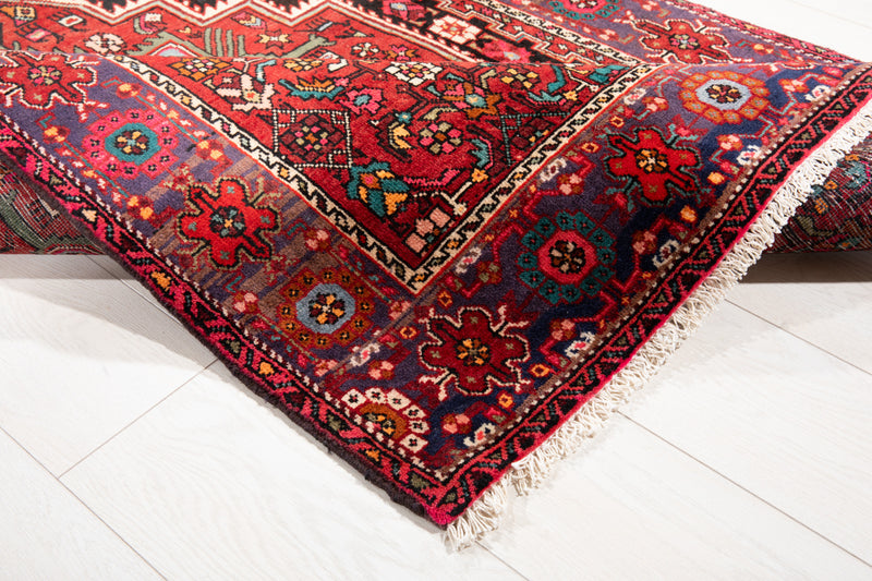 5' x 3' 5" Excellent Hand-Knotted Collectible Vintage Tribal Rug - Yasi & Fara 