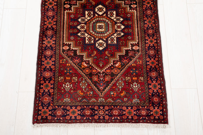 4' x 2' 5" Excellent Hand-Knotted Collectible Vintage Tribal Rug - Yasi & Fara 