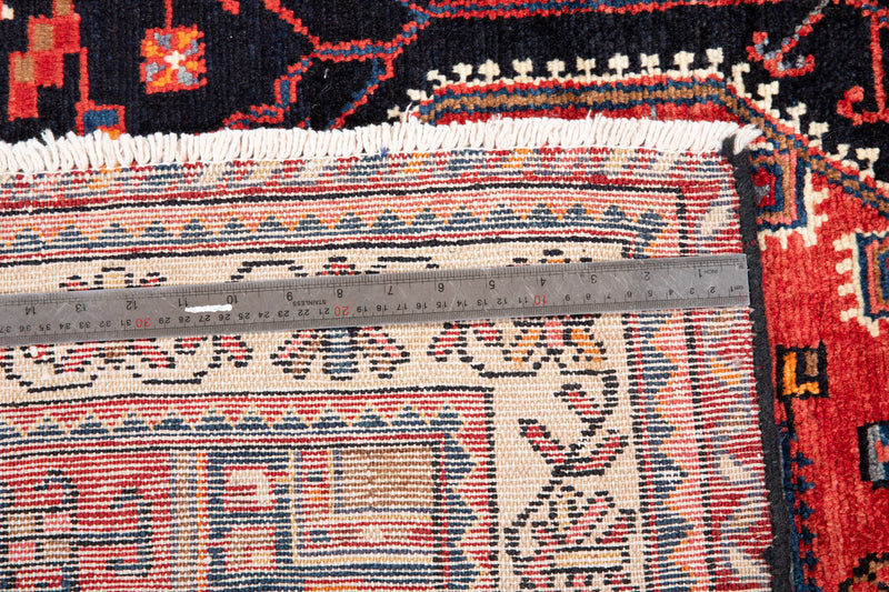 5' 4" x 4' Excellent Hand-Knotted Vintage Tribal Rug - Yasi & Fara 