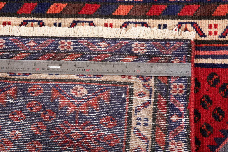 5' 2" x 2' 7" Excellent Hand-Knotted Vintage Tribal Rug - Yasi & Fara 
