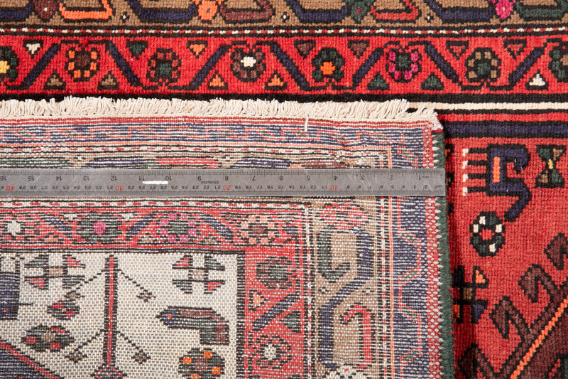 6' 8" x 3' 4" Excellent Hand-Knotted Vintage Tribal Rug - Yasi & Fara 