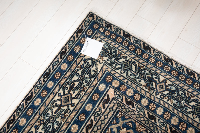 11' 3" x 8' 2" Excellent Hand-Knotted Antique Collectible Area Rug - Yasi & Fara 