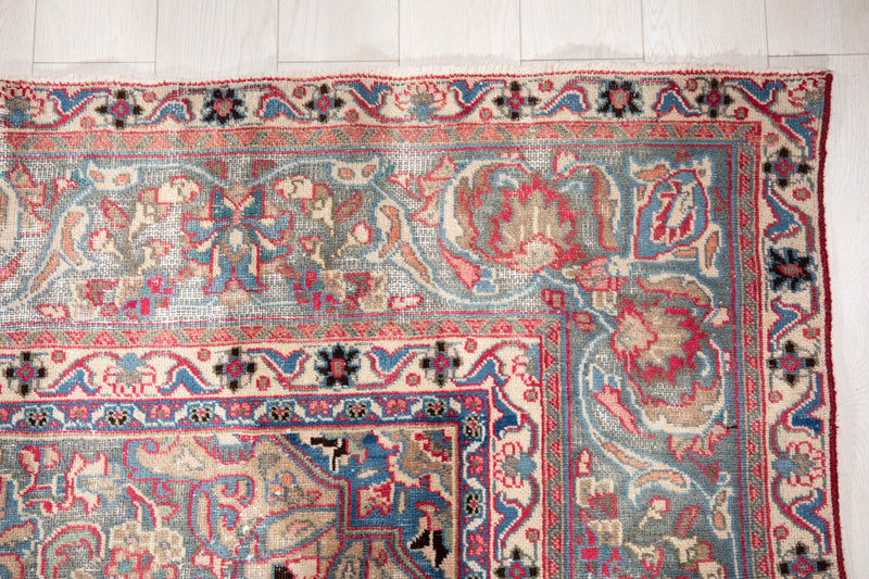 11' 10" x 8' 8" Excellent Hand-Knotted Antique Collectible Large Area Rug - Yasi & Fara 