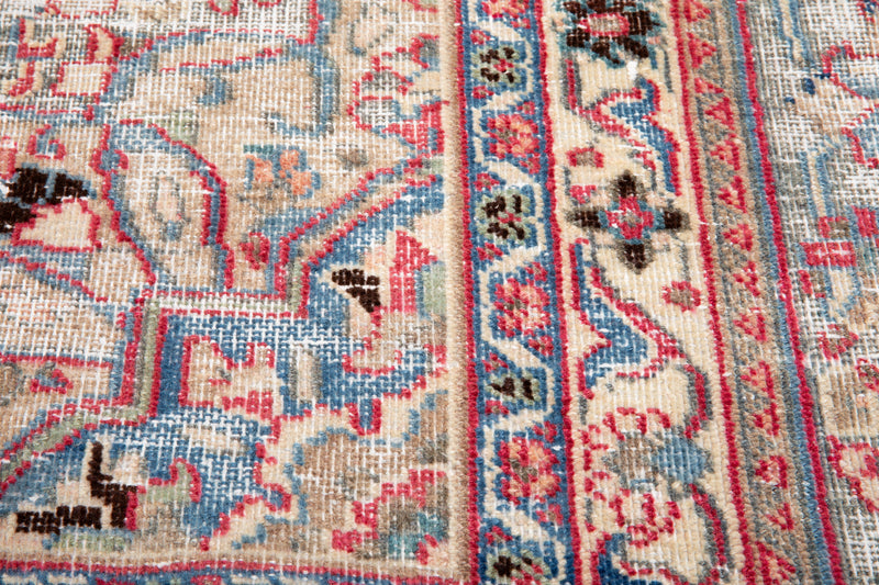 11' 10" x 8' 8" Excellent Hand-Knotted Antique Collectible Large Area Rug - Yasi & Fara 