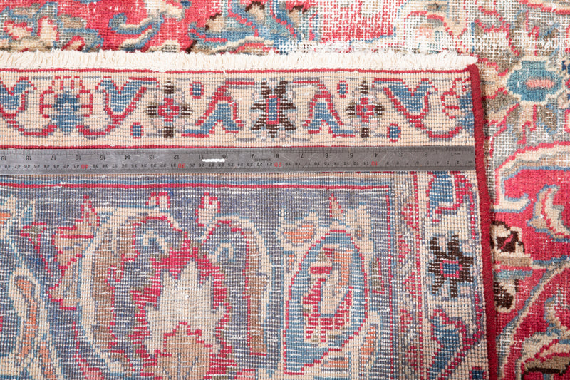 11' 10" x 8' 8" Excellent Hand-Knotted Antique Collectible Large Area Rug - Yasi & Fara 