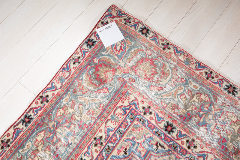 11' 10" x 8' 8" Excellent Hand-Knotted Antique Collectible Large Area Rug - Yasi & Fara 