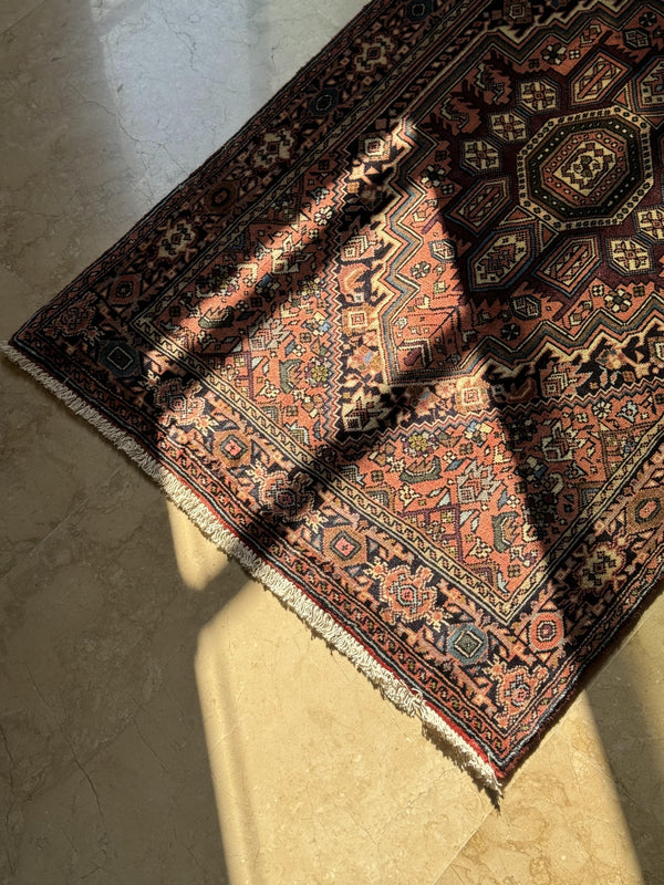 4' 6" x 2' 9" Excellent Hand-Knotted Collectible Vintage Tribal Rug - Yasi & Fara 