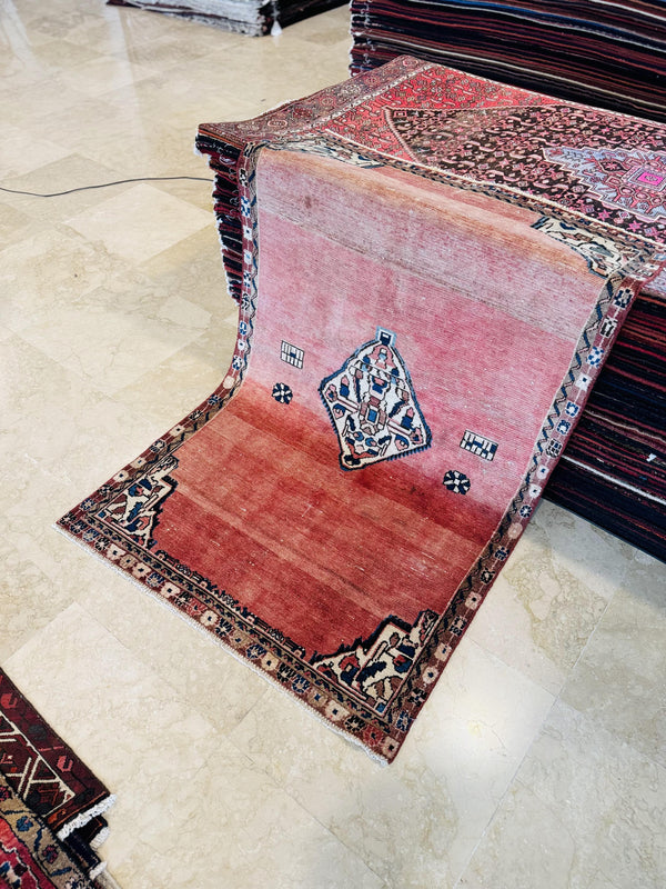6' 7" x 4' Excellent Hand-Knotted Antique Collectible Tribal Rug - Yasi & Fara 